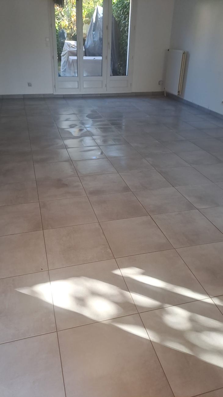 Carrelage terminé